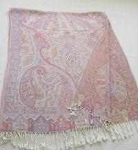 Soft Pashmina Shawl & Scarf for Women, Jacquard Brocade, Shawl, Sarong or Head Wraps