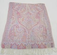 Soft Pashmina Shawl & Scarf for Women, Jacquard Brocade, Shawl, Sarong or Head Wraps