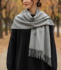 20 Colors - Blanket Scarf and Shawl - Super Soft Wool Blend Wrap