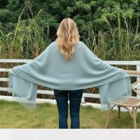 Turquoise Blanket Shawl - Thick Super Soft Wrap