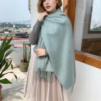 Turquoise Blanket Shawl - Thick Super Soft Wrap