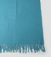 Teal Green Blanket Shawl - Thick Wide Scarf - Super Soft Wrap