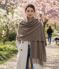 Blanket Shawl - Thick Wide Scarf - Super Soft Wrap
