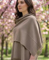Blanket Shawl - Thick Wide Scarf - Super Soft Wrap