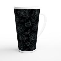 Latte 17oz Ceramic Mug - Coffee or Tea Cup, Extra Tall