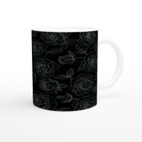 Floral Cups -  Large and Small Ceramic Mugs