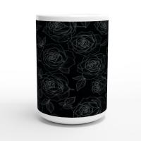 Floral Cups -  Large and Small Ceramic Mugs