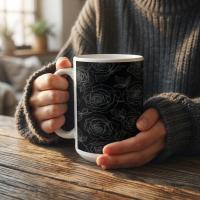 Floral Cups -  Large and Small Ceramic Mugs