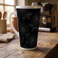 Latte 17oz Ceramic Mug - Coffee or Tea Cup, Extra Tall