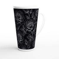 Latte 17oz Ceramic Mug - Coffee or Tea Cup, Extra Tall