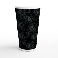 Latte 17oz Ceramic Mug - Coffee or Tea Cup, Extra Tall