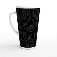Latte 17oz Ceramic Mug - Coffee or Tea Cup, Extra Tall