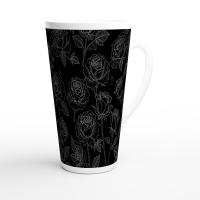 Latte 17oz Ceramic Mug - Coffee or Tea Cup, Extra Tall