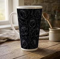 Latte 17oz Ceramic Mug - Coffee or Tea Cup, Extra Tall