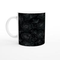 Floral Cups -  Large and Small Ceramic Mugs