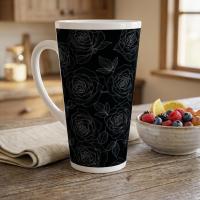 Latte 17oz Ceramic Mug - Coffee or Tea Cup, Extra Tall