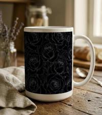 Roses - Floral Cups -  Large and Small Ceramic Mugs