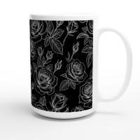 Roses - Floral Cups -  Large and Small Ceramic Mugs