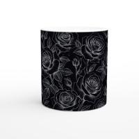Roses - Floral Cups -  Large and Small Ceramic Mugs