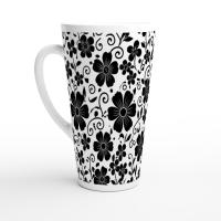 Latte 17oz Ceramic Mug - Coffee or Tea Cup, Extra Tall