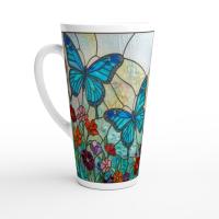 Latte 17oz Ceramic Mug - Coffee or Tea Cup, Extra Tall