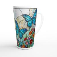Latte 17oz Ceramic Mug - Coffee or Tea Cup, Extra Tall