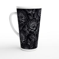 Latte 17oz Ceramic Mug - Coffee or Tea Cup, Extra Tall