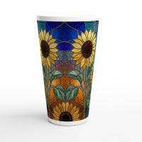 Latte 17oz Ceramic Mug - Coffee or Tea Cup, Extra Tall