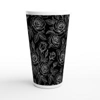 Latte 17oz Ceramic Mug - Coffee or Tea Cup, Extra Tall
