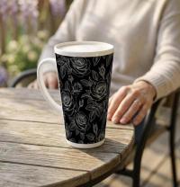 Latte 17oz Ceramic Mug - Coffee or Tea Cup, Extra Tall