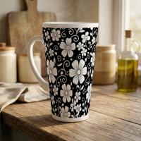Latte 17oz Ceramic Mug - Coffee or Tea Cup, Extra Tall