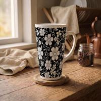 Latte 17oz Ceramic Mug - Coffee or Tea Cup, Extra Tall