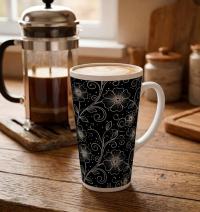 Latte 17oz Ceramic Mug - Coffee or Tea Cup, Extra Tall