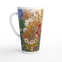 Latte 17oz Ceramic Mug - Coffee or Tea Cup, Extra Tall