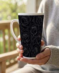 Latte 17oz Ceramic Mug - Coffee or Tea Cup, Extra Tall