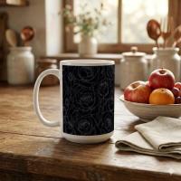 Roses - Floral Cups -  Large and Small Ceramic Mugs
