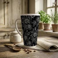 Latte 17oz Ceramic Mug - Coffee or Tea Cup, Extra Tall