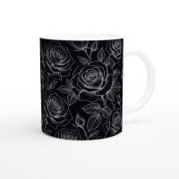 Roses - Floral Cups -  Large and Small Ceramic Mugs