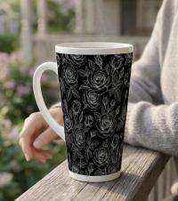 Latte 17oz Ceramic Mug - Coffee or Tea Cup, Extra Tall