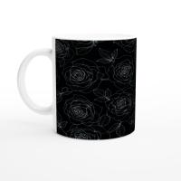 Floral Cups -  Large and Small Ceramic Mugs