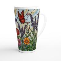 Latte 17oz Ceramic Mug - Coffee or Tea Cup, Extra Tall