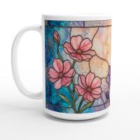 Floral Cups -  Large and Small Ceramic Mugs