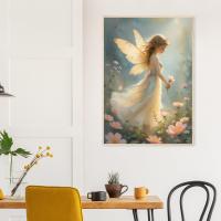 Fairy Print - Framed or Unframed - Original Art - Print on Paper