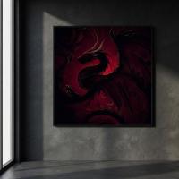 Dragon Print - Framed or Unframed - Original Art - Print on Paper