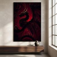Dragon Print - Framed or Unframed - Original Art - Print on Paper