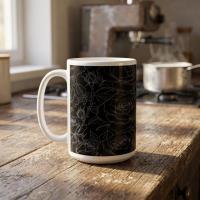 Roses - Floral Cups -  Large and Small Ceramic Mugs