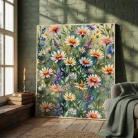 Floral Print - Framed or Unframed - Original Art - Print on Paper