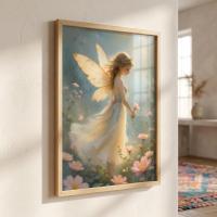 Fairy Print - Framed or Unframed - Original Art - Print on Paper