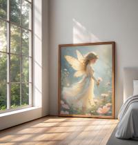 Fairy Print - Framed or Unframed - Original Art - Print on Paper