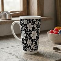 Latte 17oz Ceramic Mug - Coffee or Tea Cup, Extra Tall